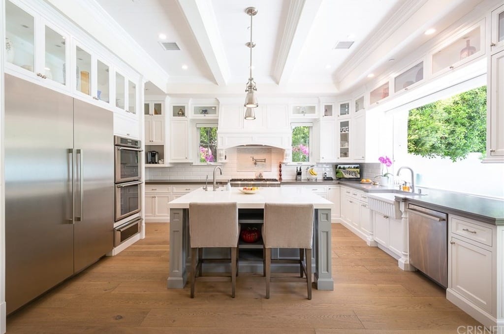 Updated White Kitchen